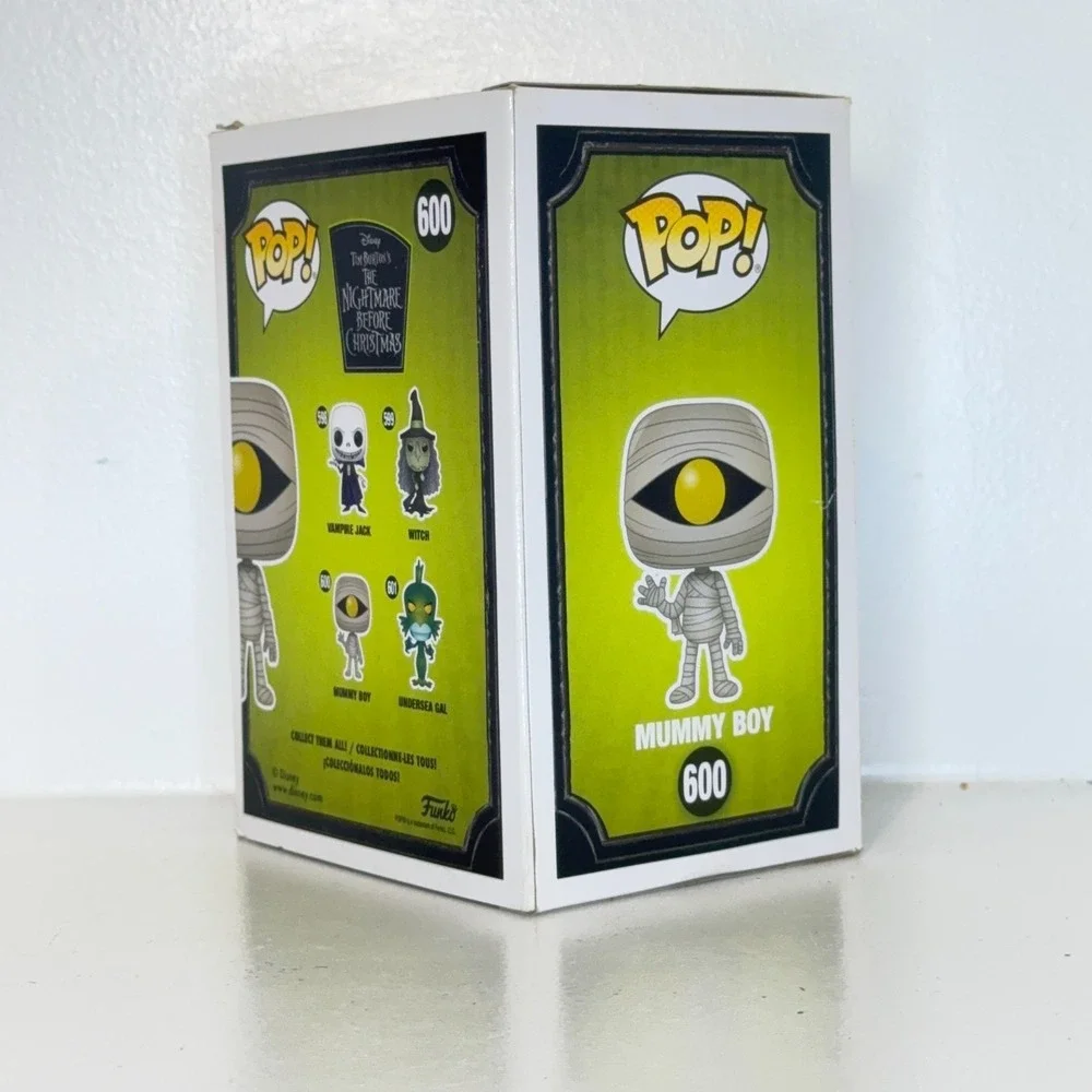 Funko Pop Mummy Boy #600 The Nightmare Before Christmas Disney Vinyl Figure